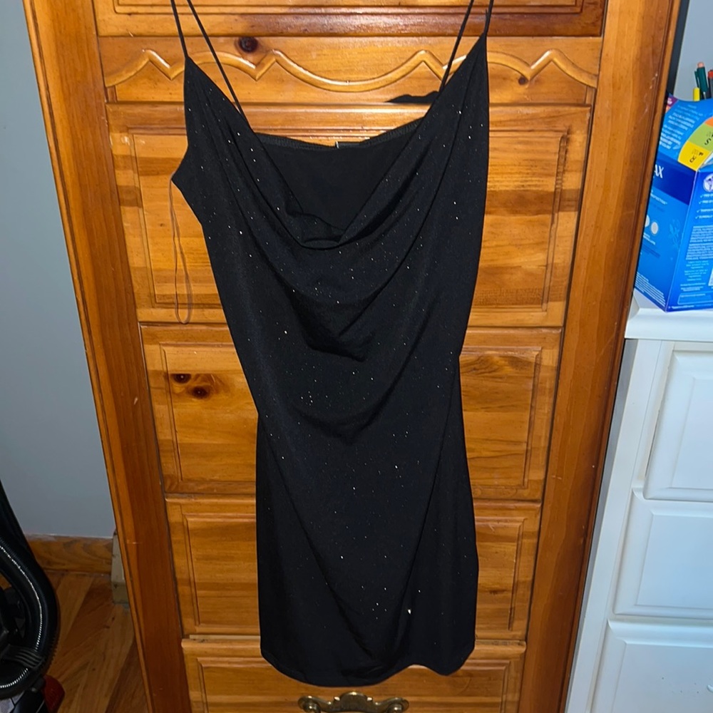 Black party dress